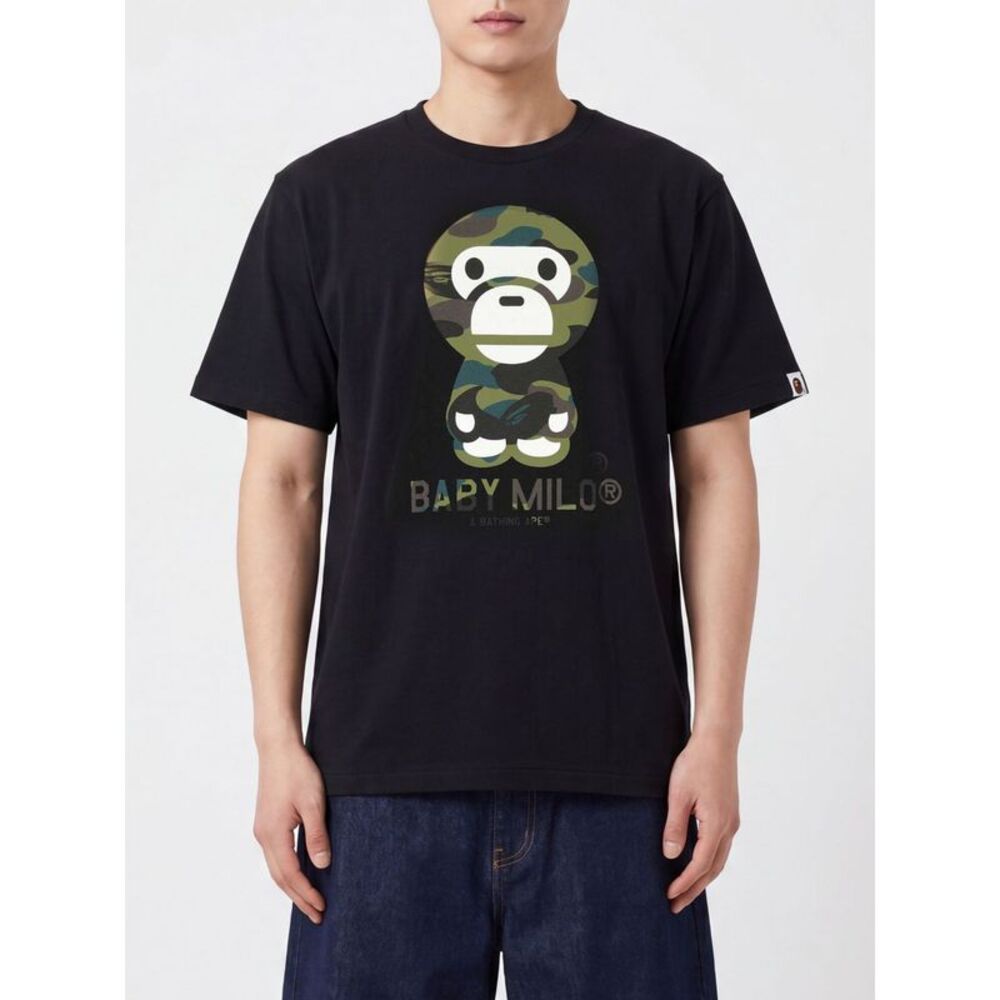 Bape T-Shirt Men Black 1